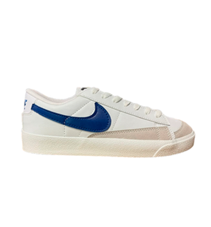 Nike Blazer Low '77 (White/Blue) tur