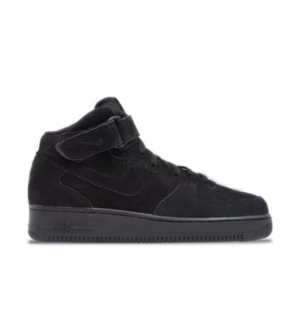 AIR FORCE 1 MID "BLACK" (WINTER)